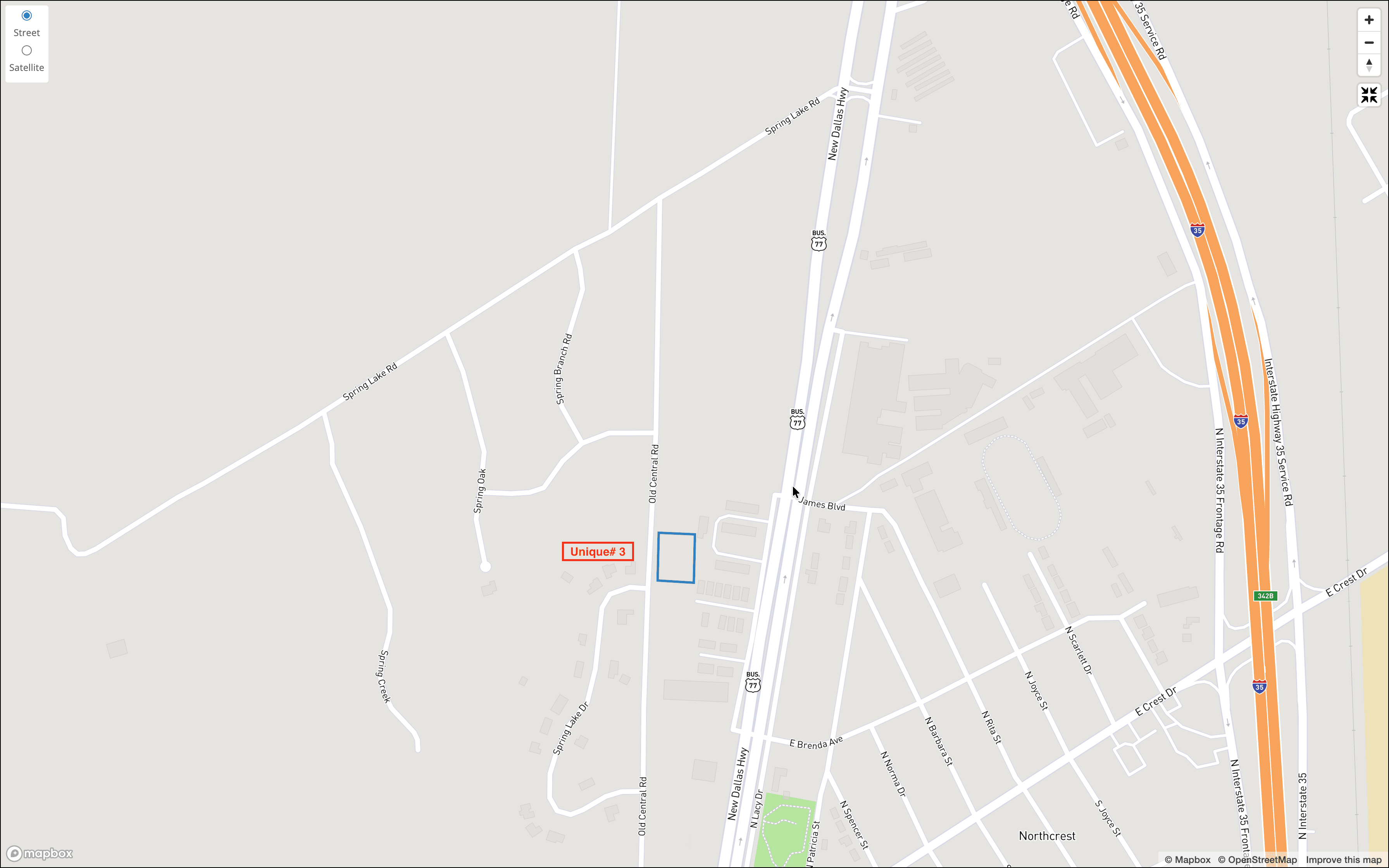 Street view of Lot 3